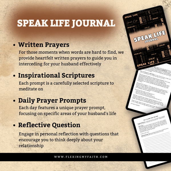 Speak Life Journal (Digital Download)