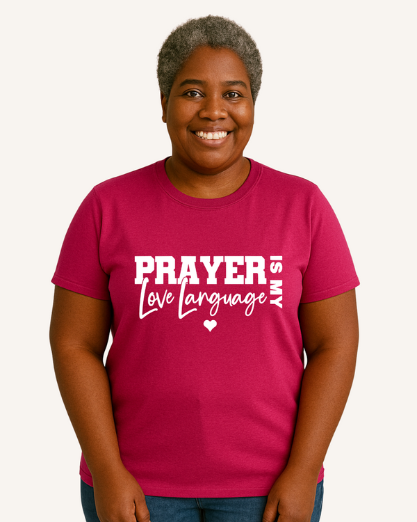 Prayer Is My Love Language Pink