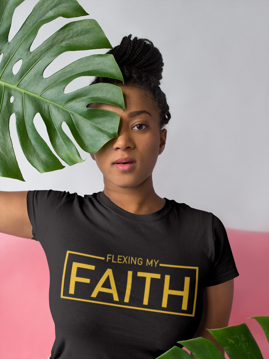 FLEXING MY FAITH TSHIRT - CELEBRATION