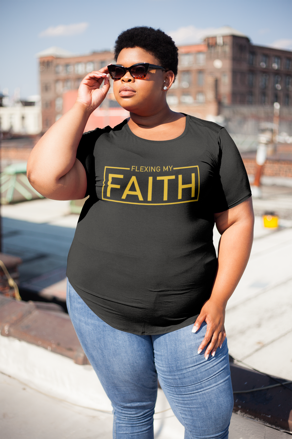 FLEXING MY FAITH TSHIRT - CELEBRATION